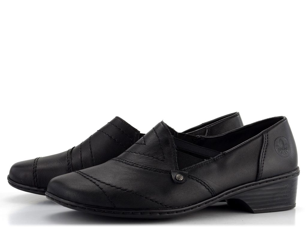 Rieker Chaussons pour femme 48260, Noir, 37 EU Rieker Chaussons pour femme 48260, Noir, 37 EU