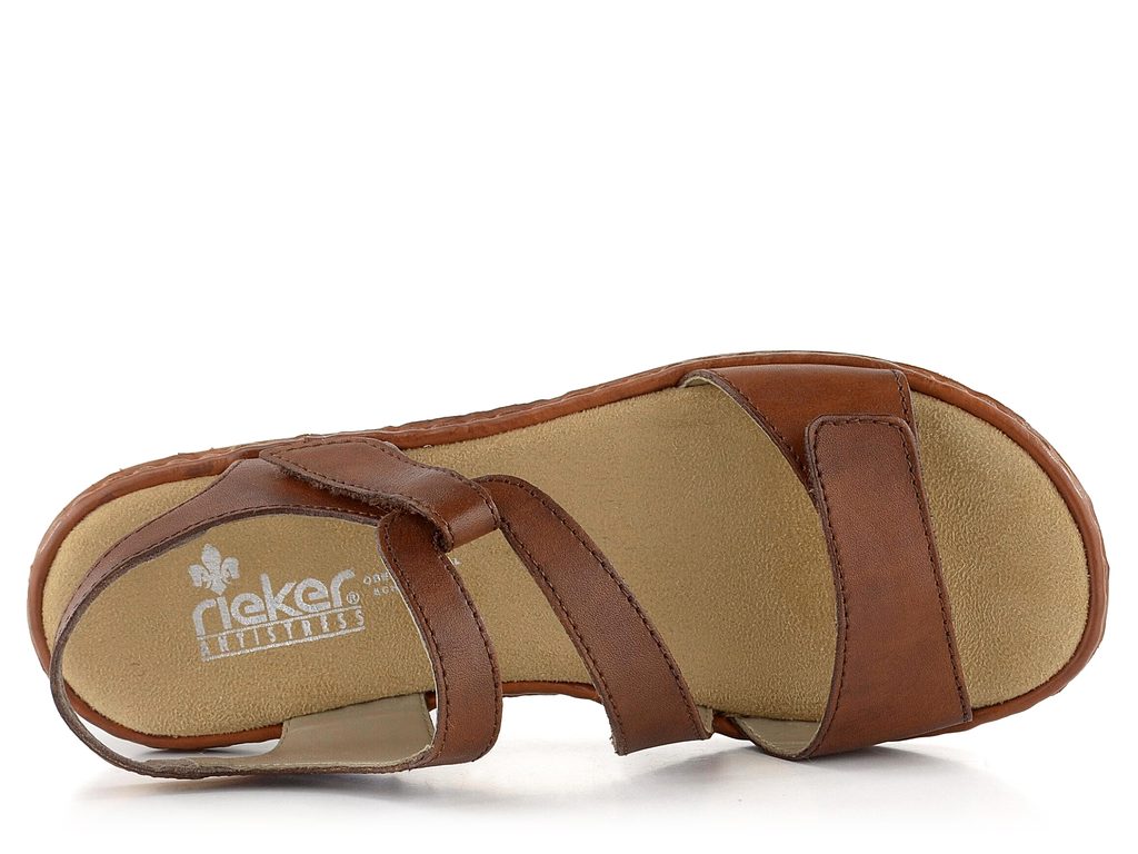 Rieker prírodné kožené sandále 659C7-24 - Rieker - Sandále - JADI.sk -  ...viac než topánky
