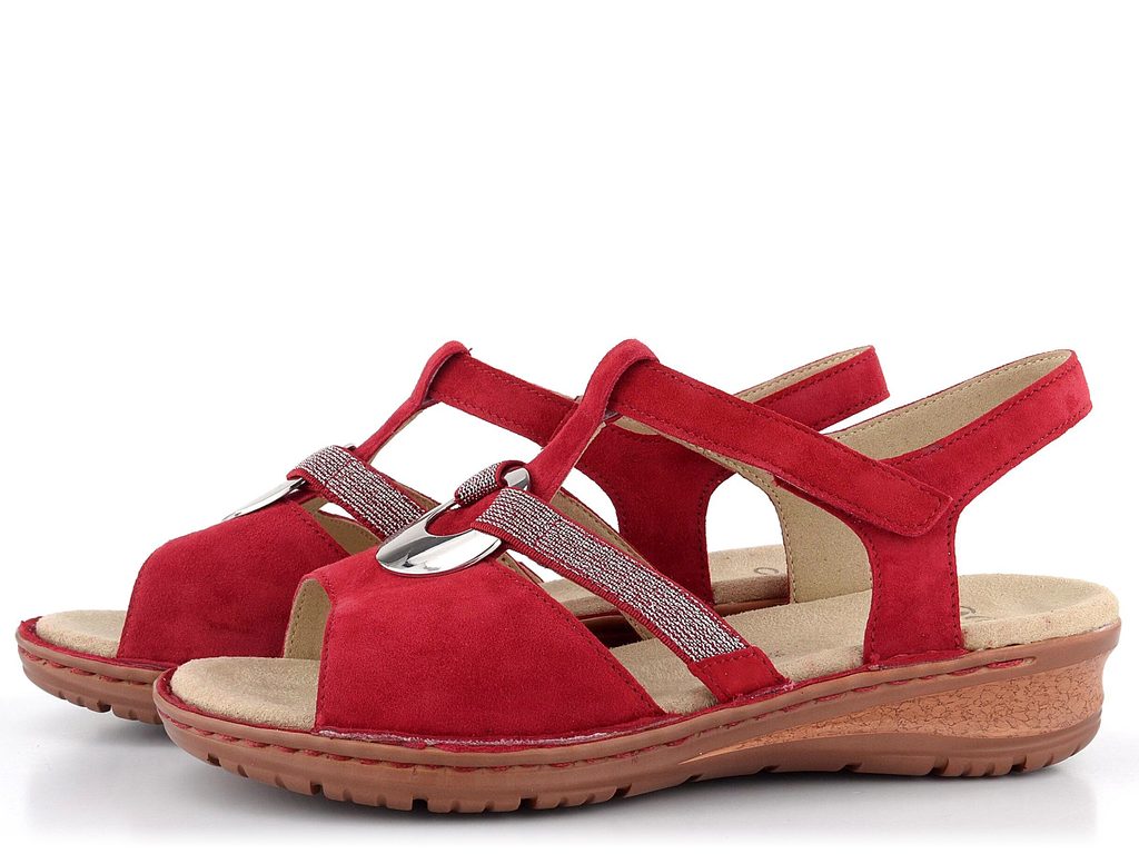 Ara dámske sandále Hawaii červené 12-27272-76 - Ara - Sandále - JADI.sk -  ...viac než topánky