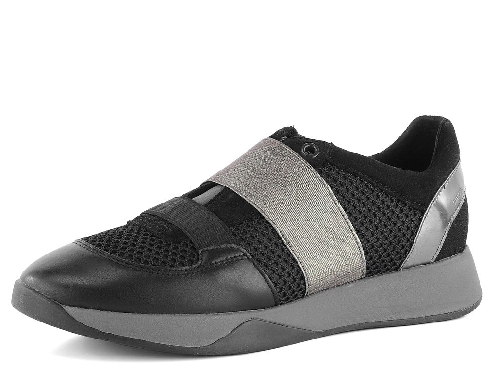 Geox sneakers Suzzie kombinované černé D94FRD08822 - Geox - Tenisky a kecky  - JADI.cz - ...více než boty