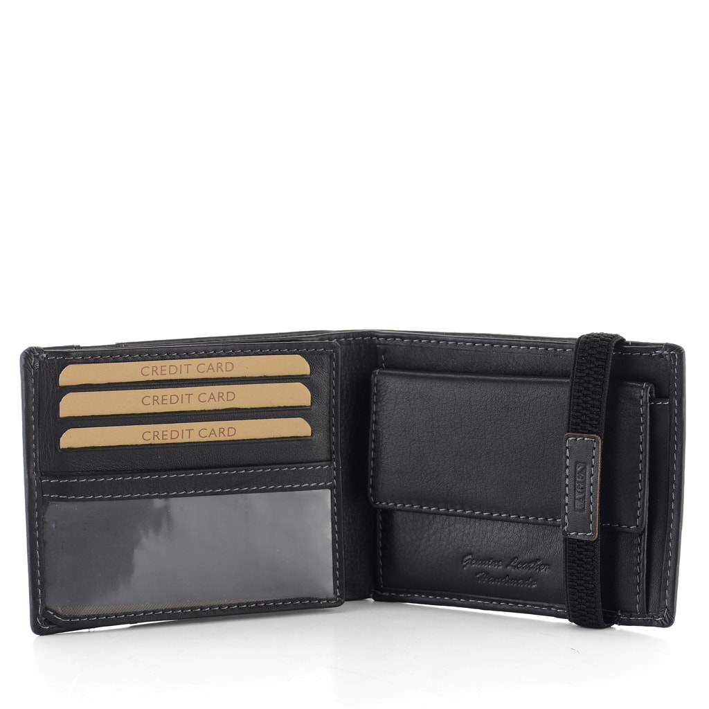 Lagen pánská peněženka s gumičkou černá 61178 - Lagen - Pánské peněženky -  JADI.cz - ...více než boty
