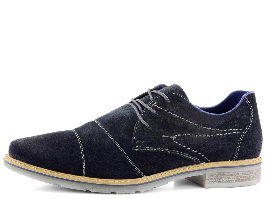 pánské modrý suede oxford obuv top quality eda4e 5b37c