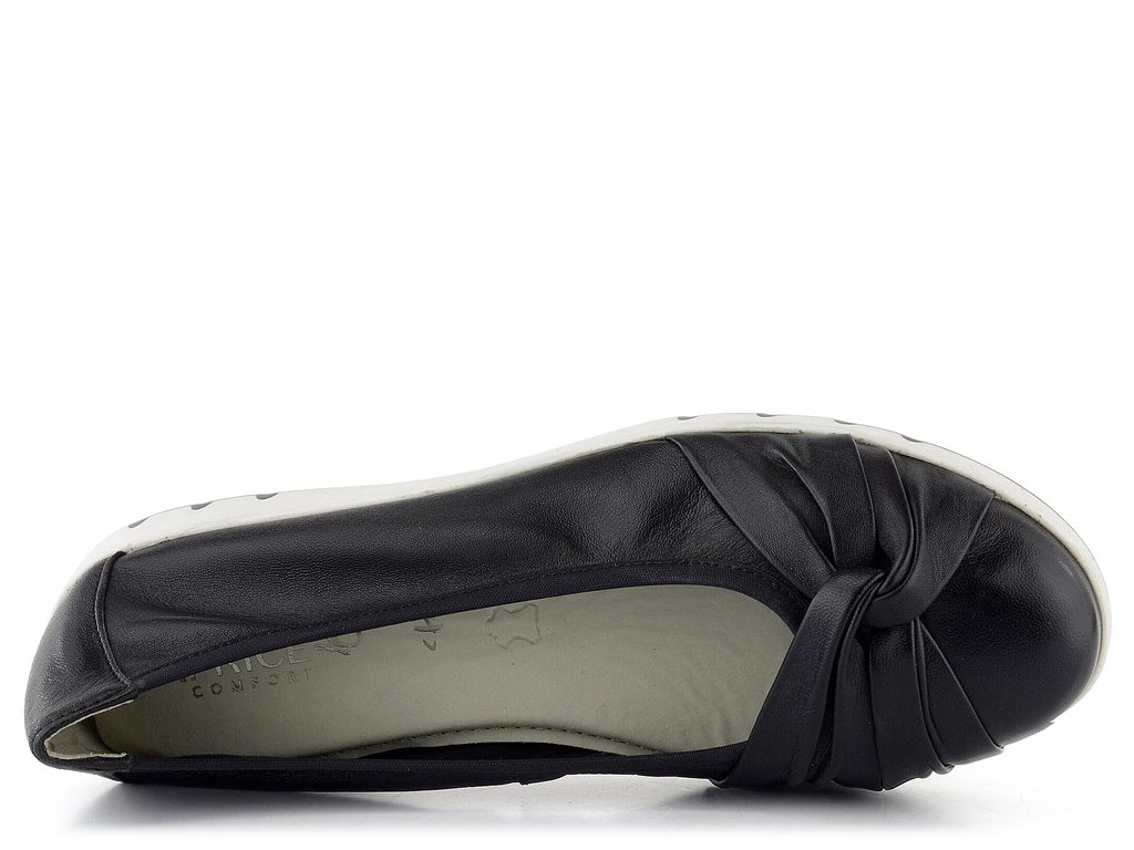 Caprice komfortní kožené baleríny Black 9-22163-20 - Caprice - Baleríny -  JADI.cz - ...více než boty