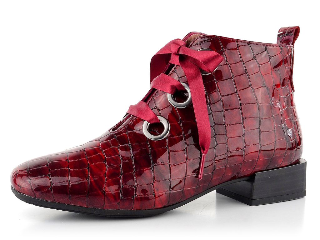 Hispanitas členkové topánky lakované červené HI00707 - Hispanitas -  Členková obuv - JADI.sk - ...viac než topánky