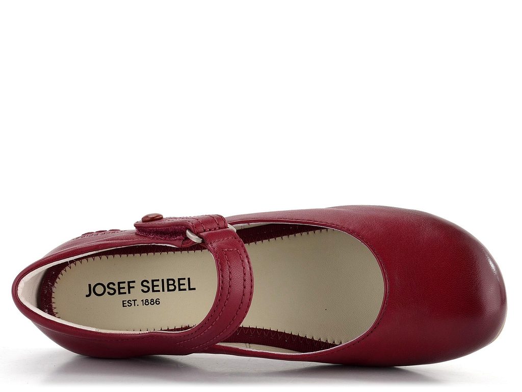 Josef Seibel červené baleríny s páskem berry Fiona 87280971 - Josef Seibel  - Baleríny - JADI.cz - ...více než boty