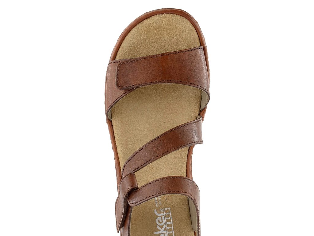 Rieker prírodné kožené sandále 659C7-24 - Rieker - Sandále - JADI.sk -  ...viac než topánky