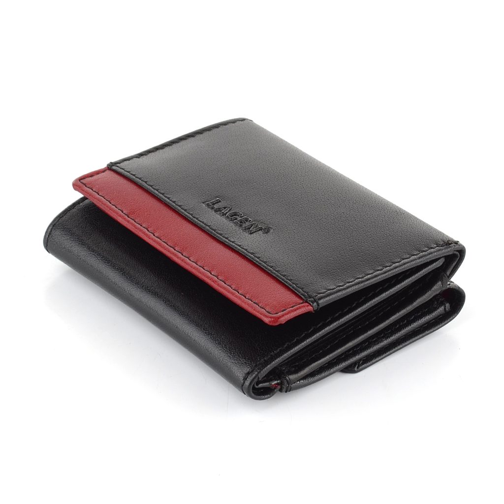 Dámska peňaženka malá čierna/červená BLC/160231/R - Lagen - Dámske  peňaženky - JADI.sk - ...viac než topánky