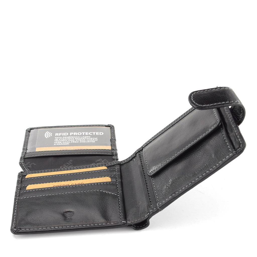 Lagen peňaženka s ochranou dát RFID čierna 1997/T - Lagen - Pánske peňaženky  - JADI.sk - ...viac než topánky
