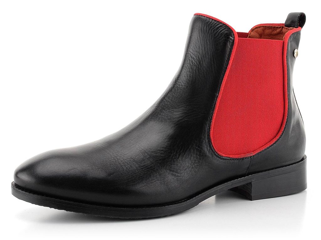 Pikolinos čierno-červené chelsea členkové topánky Royal W4D-8637C1 -  Pikolinos - Členková obuv - JADI.sk - ...viac než topánky