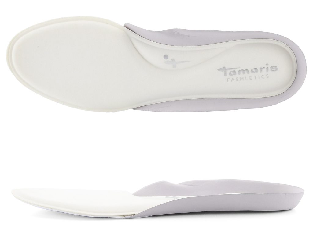 Tamaris bílo-stříbrné ponožkové nazouvací tenisky 1-24711-26 - Tamaris -  Tenisky a kecky - JADI.cz - ...více než boty