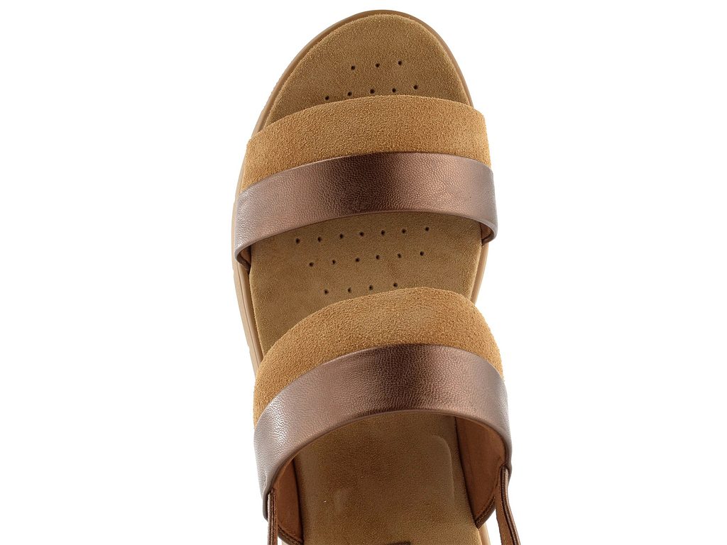 Geox pásikové sandále Dandra Bronze/Camel D35NNA0AJ22C6E5F - Geox - Sandále  - JADI.sk - ...viac než topánky