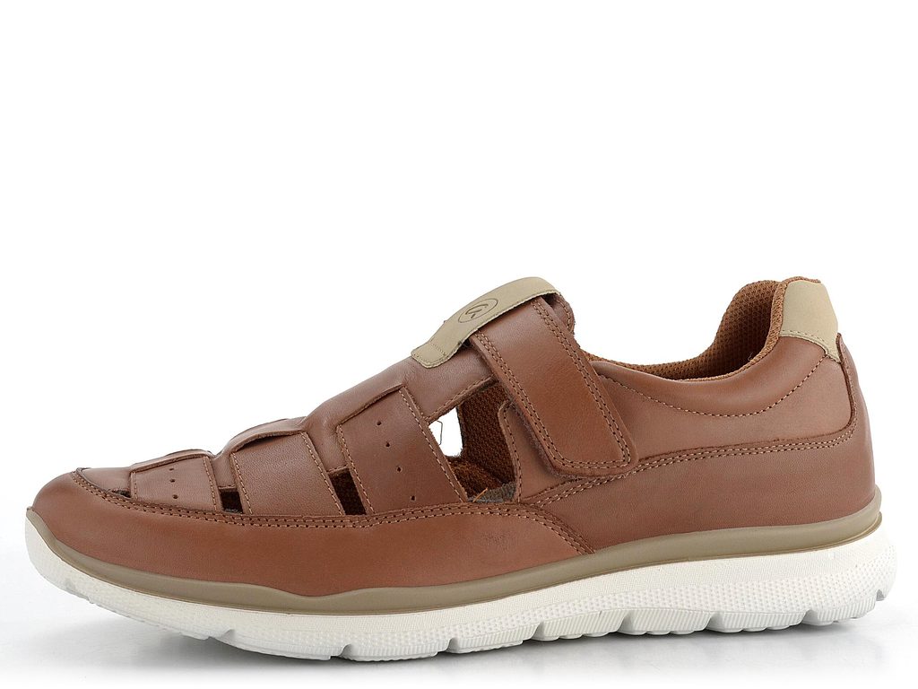 Ara-Shoes.sk - Ara vzdušné polobotky s páskem na suchý zip Benjo  Marrone/Natur 11-24624-04 - Ara - Šnurovacie topánky - Pánske topánky -  oficiální obchod obuvi Ara