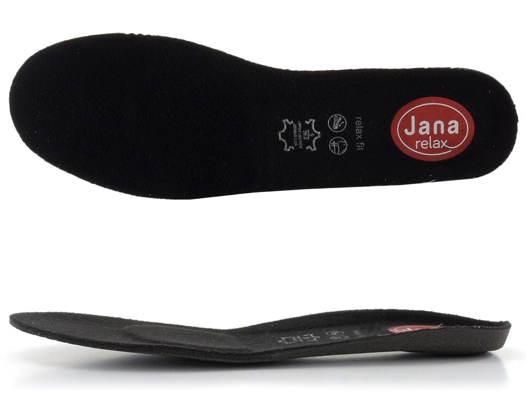 Jana sneakers polobotky v šíři "H" Black 8-8-23606-27 001 - Jana - Polobotky  - JADI.cz - ...více než boty