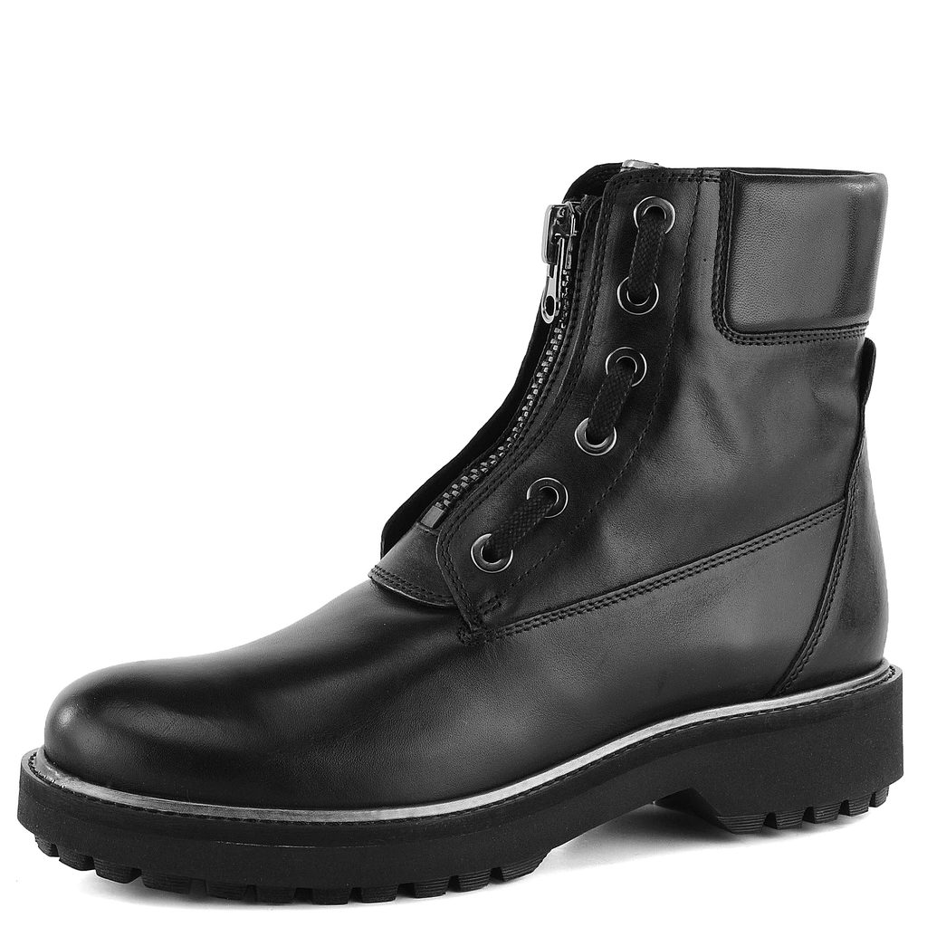 Geox kotník k hladký se zipem černý D84ACA043BN - Geox - Kotníčková obuv -  JADI.cz - ...více než boty