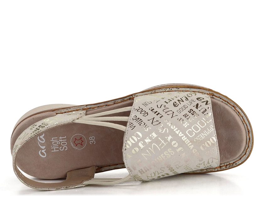 Ara-Shoes.cz - Ara dámské smetanové sandály Hawaii Creme 12-29005-15 ...