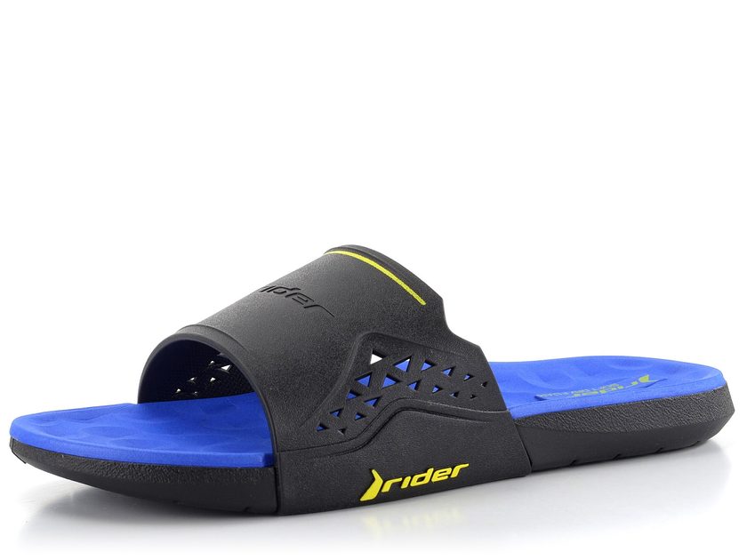 Rider pánske šľapky Infinity IV Slide AD Black/Blue 83064 - Rider -  Pantofle a šľapky - JADI.sk - ...viac než topánky