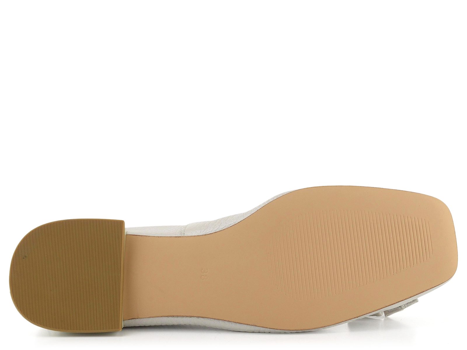 CAPRICE Ballerines Femmes Cuir - Largeur G Confort - Semelle Mémoire De Forme