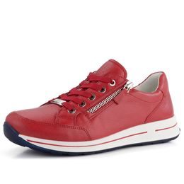 Ara dámské sneakers polobotky se zipem červené Osaka 12-54801-03