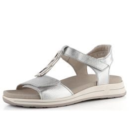 Ara dámske sandále s T-pásikom Osaka Silber 12-34804-12