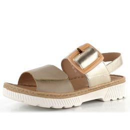 Ara dámské sandály Capri Sand/Platin 12-39104-08