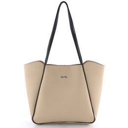 Ara prošívaná shopper kabelka Nina Bisquit 16-21912-63
