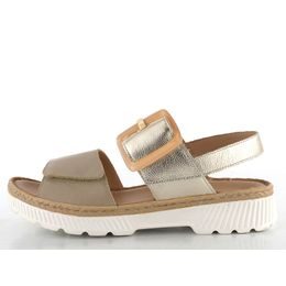 Ara širší pánské tenisky kožené Matteo cognac, blau 11-24505-14
