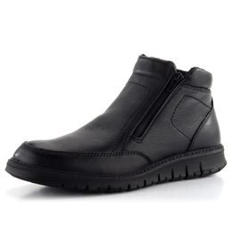 Ara pánský zipový kotník Leandro Black 11-35616-01