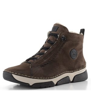 Rieker šněrovací kotník erde/schwarz 45912-25