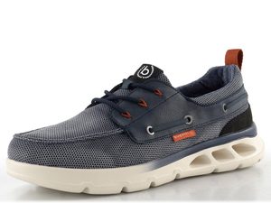 Bugatti pánské polobotky modré 321-AW502-6900