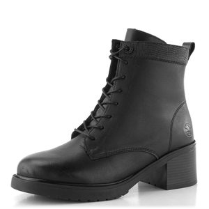 Rieker šněrovací kotník na podpatku černý Y5201-00