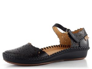 Pikolinos prořezávané baleríny s páskem Vallarta Black 655-0906
