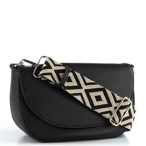 Gabor černá klopnová kabelka Linda 011666