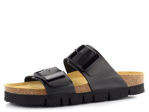 BIO Life pantofle fuzbetové černé 2011.71 Pisa/820