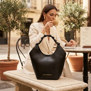 Lola Casademunt nylonový batoh black LS2604005