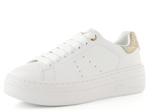 Tamaris tenisky na platformě white/champagne 1-23755-45