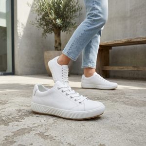 Remonte bílé prořezávané polobotky R7101-80