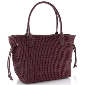 Gabor nylonová shopper kabelka Granada Quilt dark red 012887