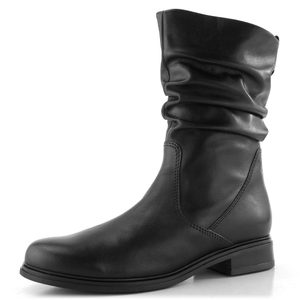 Gabor řasený kotník černý 72.793.57