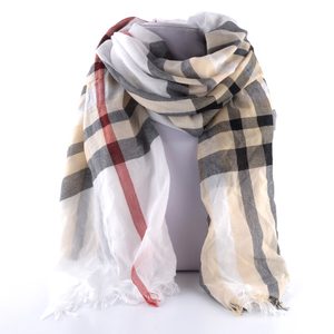 Fraas ľahký šál s károvaným vzorom 646130-010