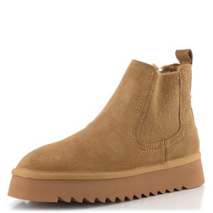 Tamaris kožený chelsea kotník camel 1-26419-45