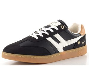 Mustang šněrovací tenisky black/white 26M0512001