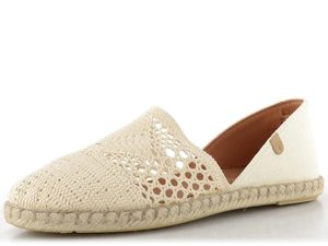 Verbenas vykrojené espadrilky Carmen crudo 0300580561