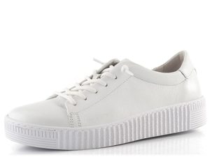 Gabor kožené bílé polobotky 73.331.21