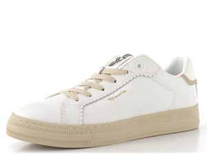 Tamaris tenisky na platformě white leather 1-23730-47