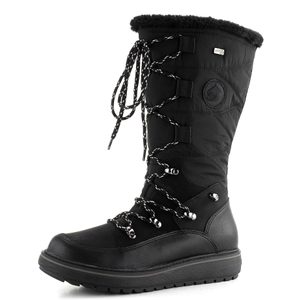 Remonte poločižmy/snehule čierne D0U77-00