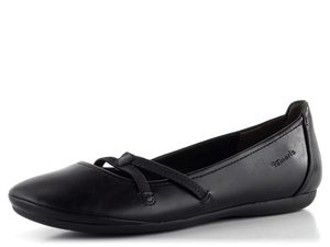 Tamaris baleríny s gumičkami Black 1-22110-42