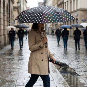 Doppler Derby skládací deštník měnící barvu Mini Miracle 700165PW