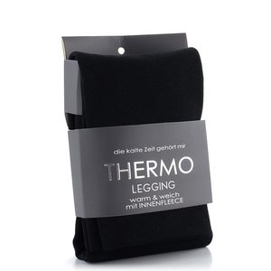 Dámské teplé legíny černé Thermo 89554