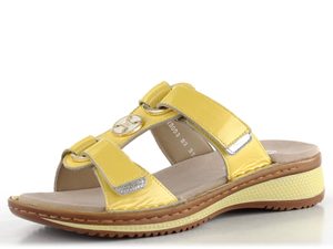 Ara dámske šľapky Hawaii Limoncello/Silber 12-29003-93