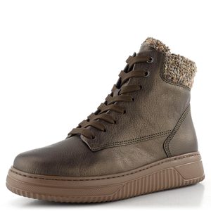 Gabor široký šněrovací kotník smog/mohair 76.795.65